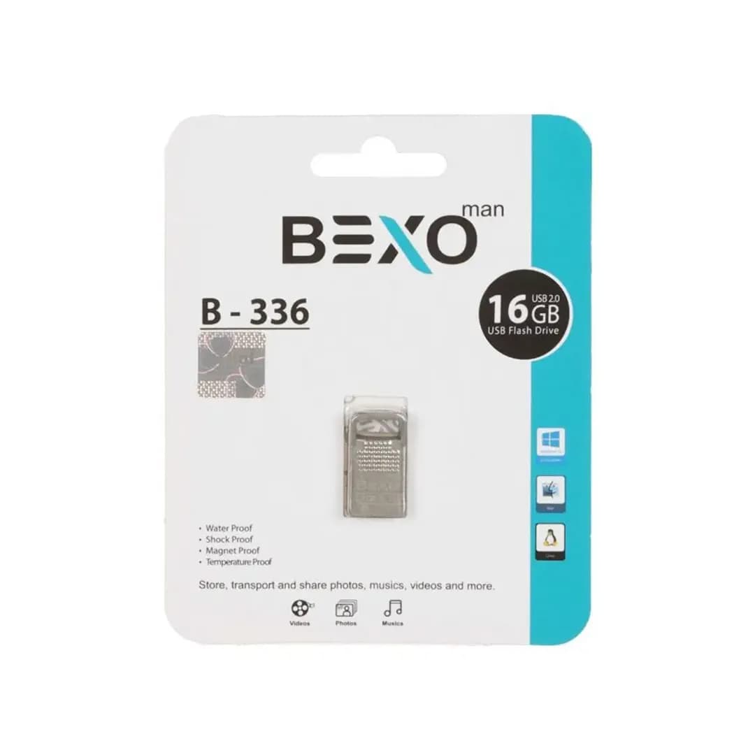 فلش مموری بکسو مدل B-336 ظرفیت 16 گیگابایت USB2.0 — تصویر ۲
