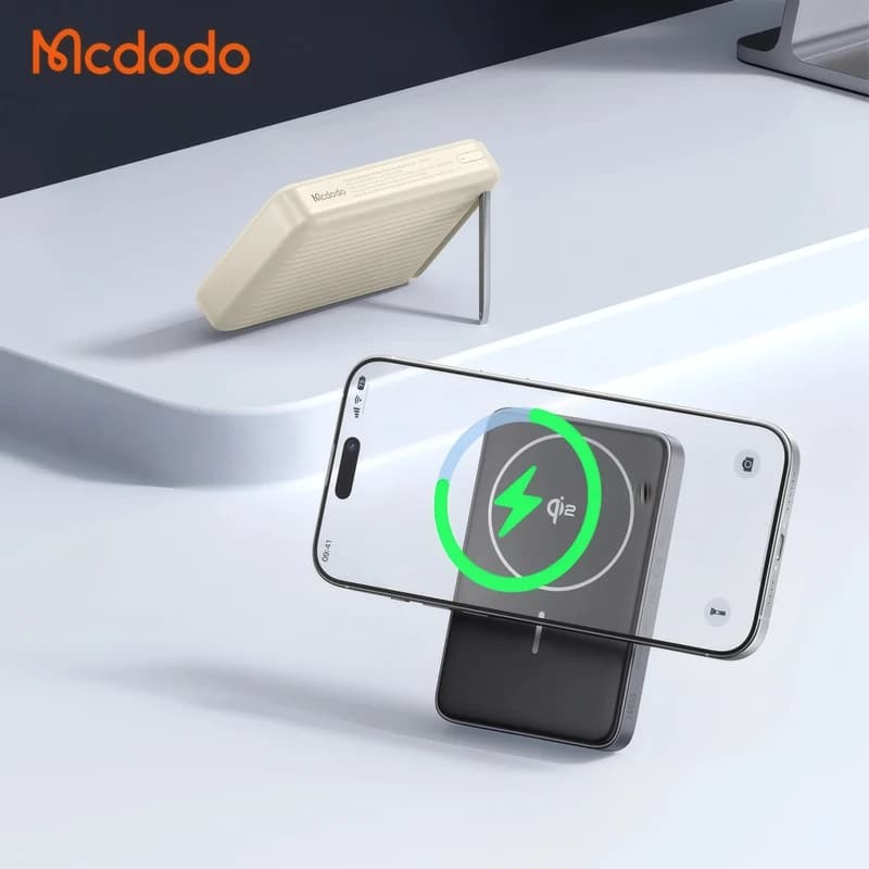 پاوربانک وایرلس مک دودو مدل MC-781 ظرفیت 10 هزار — تصویر ۲