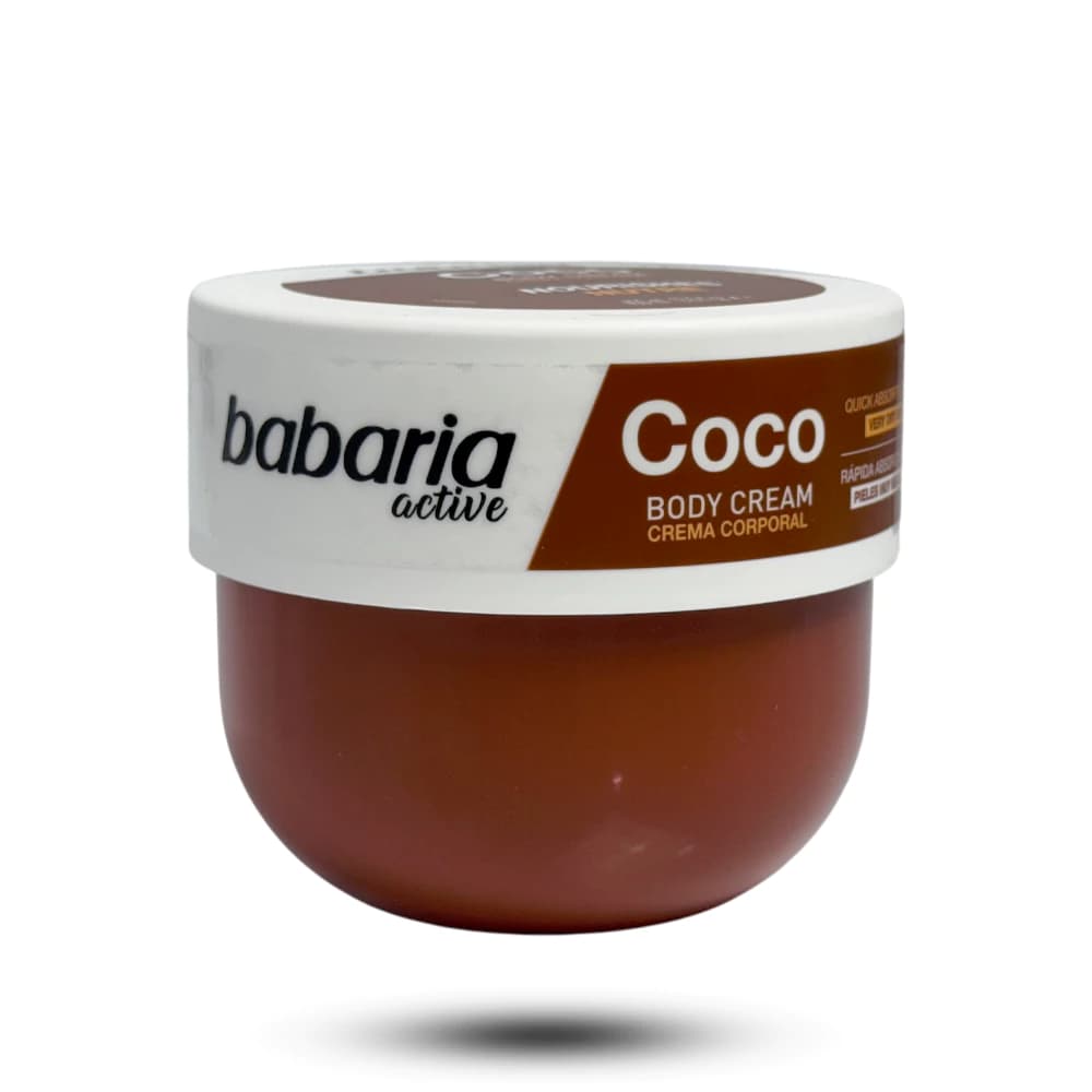 کرم بدن کاسه ای باباریا babaria حاوی نارگیل COCO مناسب پوست خیلی خشک حجم 400 میل — تصویر ۲