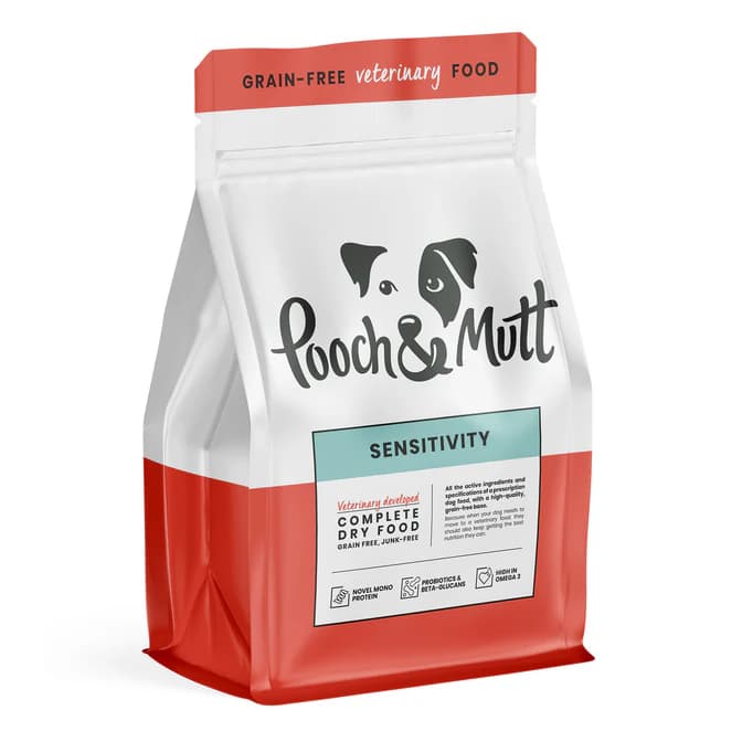 غذای سگ هایپوآلرژی و ضد حساسیت غذایی Pooch & Mutt | بدون غلات | ماهی سالمون و سیب – 1/5 کیلو — تصویر ۵