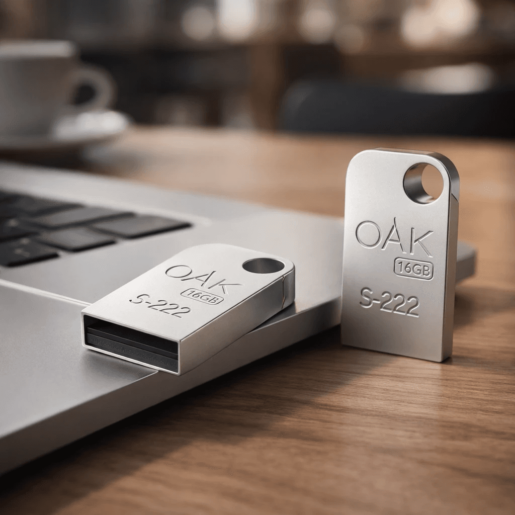 اقساطی فلش مموری OAK S‑222 ظرفیت 64 گیگابایت USB 2.0 | سرعت عالی، 60 ماه گارانتی+ارسال فوری — تصویر ۲
