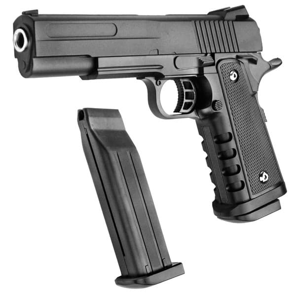 تفنگ کلت فلزی ساچمهای ایرسافت گان مدل AIR SOFT GUN V304 — تصویر ۲