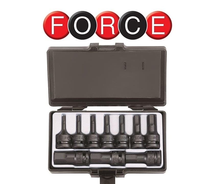 سری آلن بکس فشار قوی 1/2درایو 10 پارچه فورس کد F41012