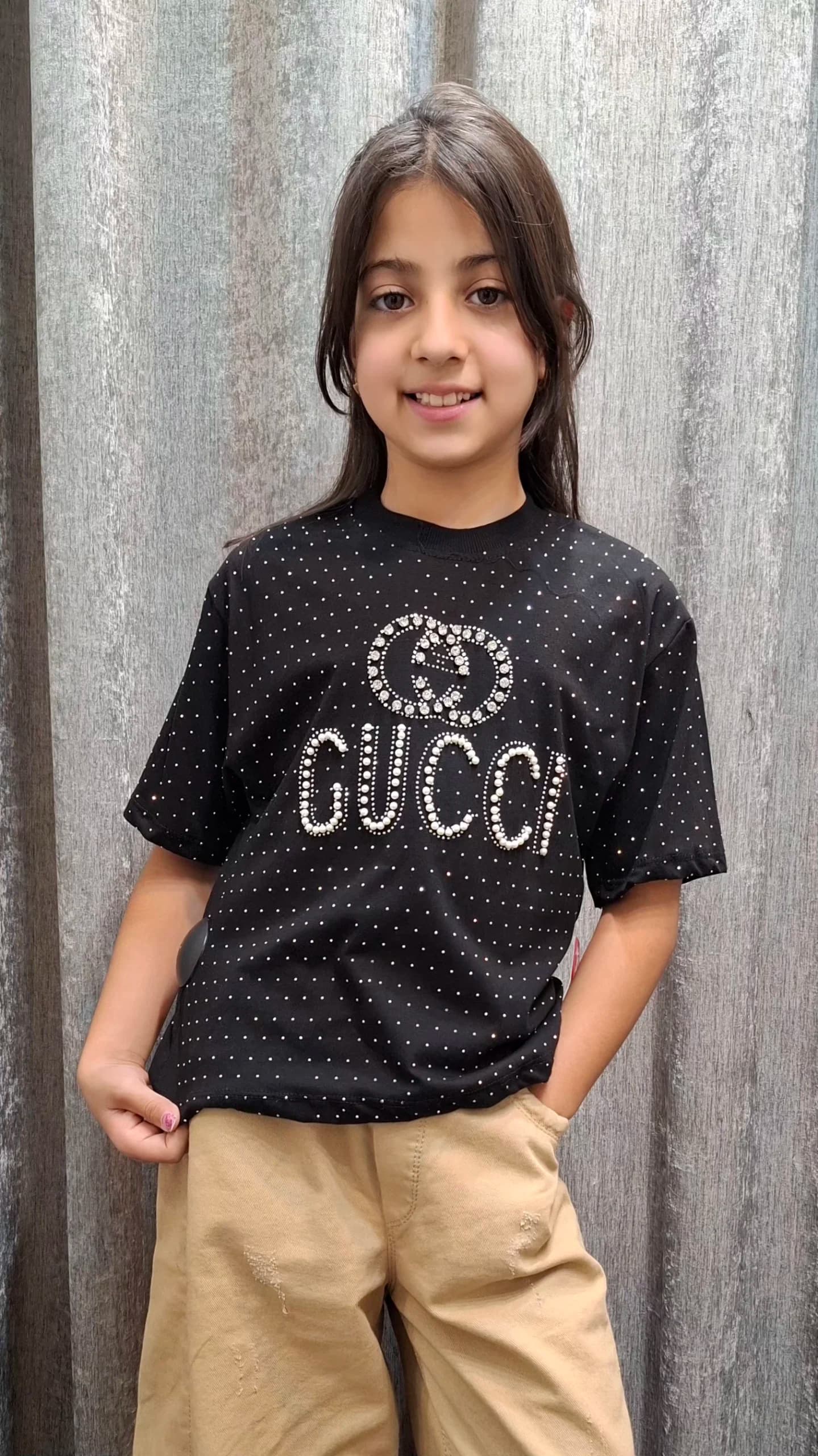 تیشرت تمامنگین طرح Gucci (بچگانه)