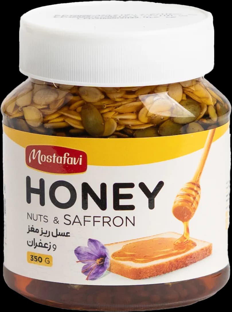 عسل ریزمغز 320 گرم — تصویر ۵