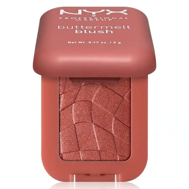رژگونه پودری نیکس NYX مدل Buttermelt کد 09 (رنگ Feeling Butta) — تصویر ۲