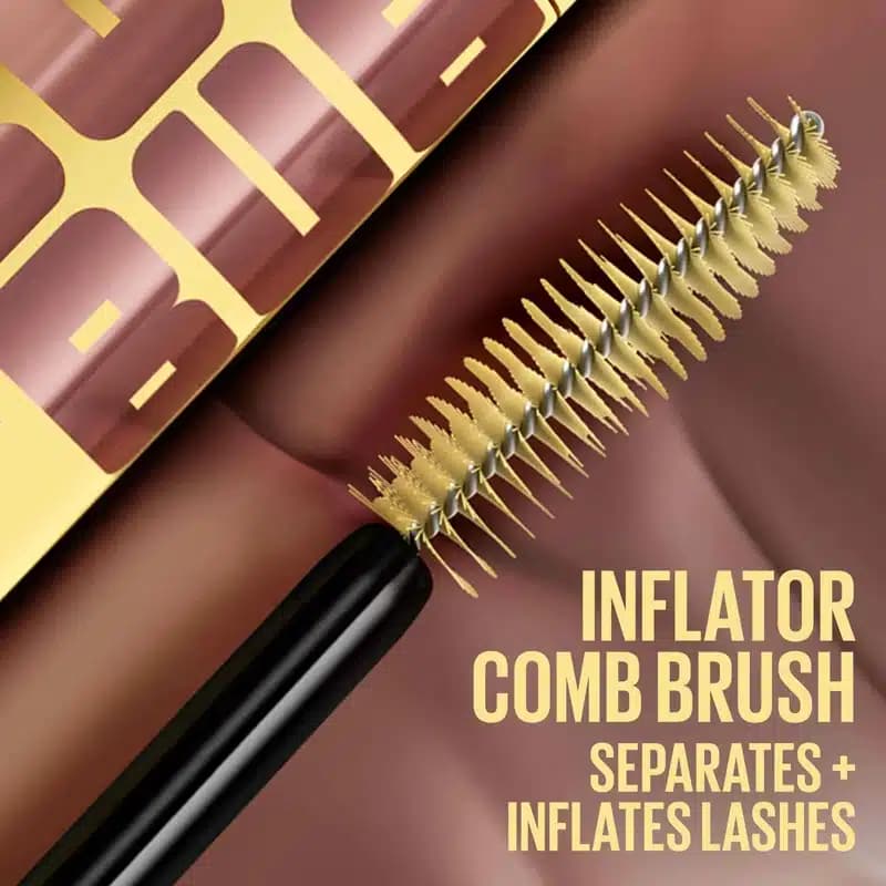 ریمل حجم دهنده و بلند کننده ضدآب میبلین Maybelline مدل Colossal Bubble Waterproof Mascara — تصویر ۴