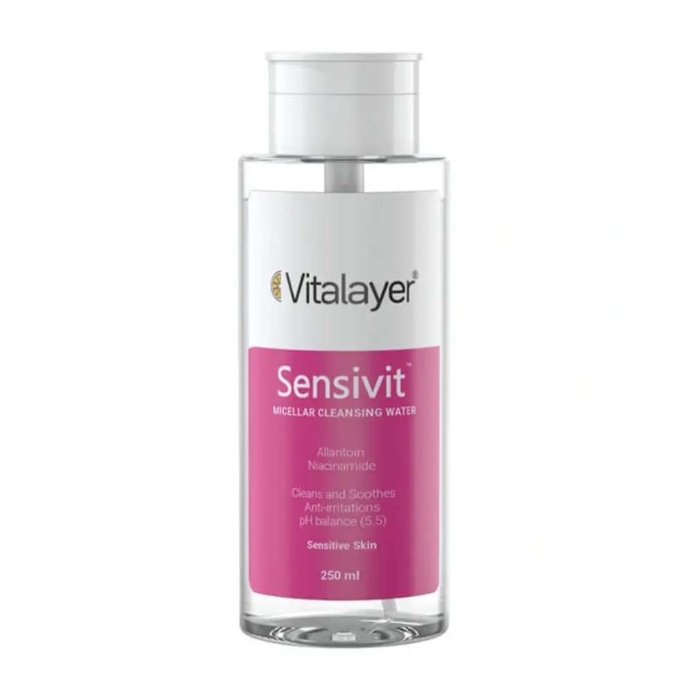 میسلار واتر ویتالیر مدل Sensivit مخصوص پوست حساس حجم ۲۵۰ میلیلیتر