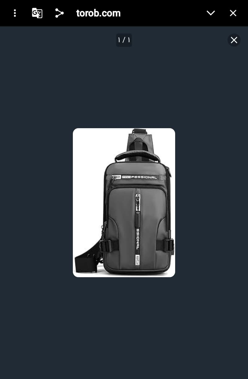 کراس بادی مردانه Staye Crossbody A02 — تصویر ۴