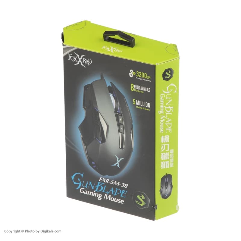 ماوس مخصوص بازی فاکس ری مدل FXR-SM-38 — تصویر ۶