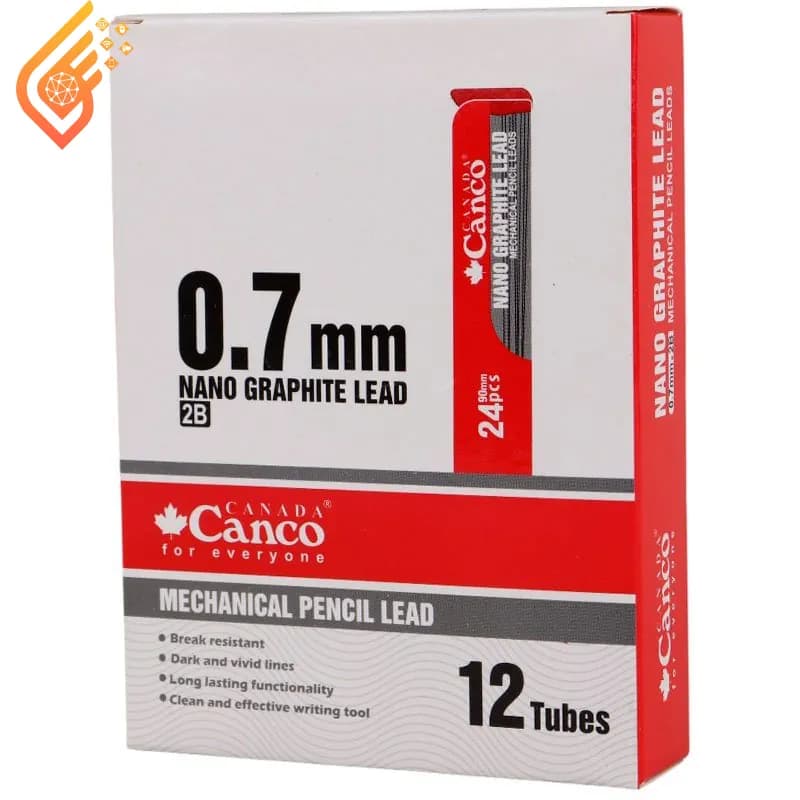 نوک مداد نوکی کنکو 0.7 میلی متر مدل Canco Nano Graphite Lead — تصویر ۵
