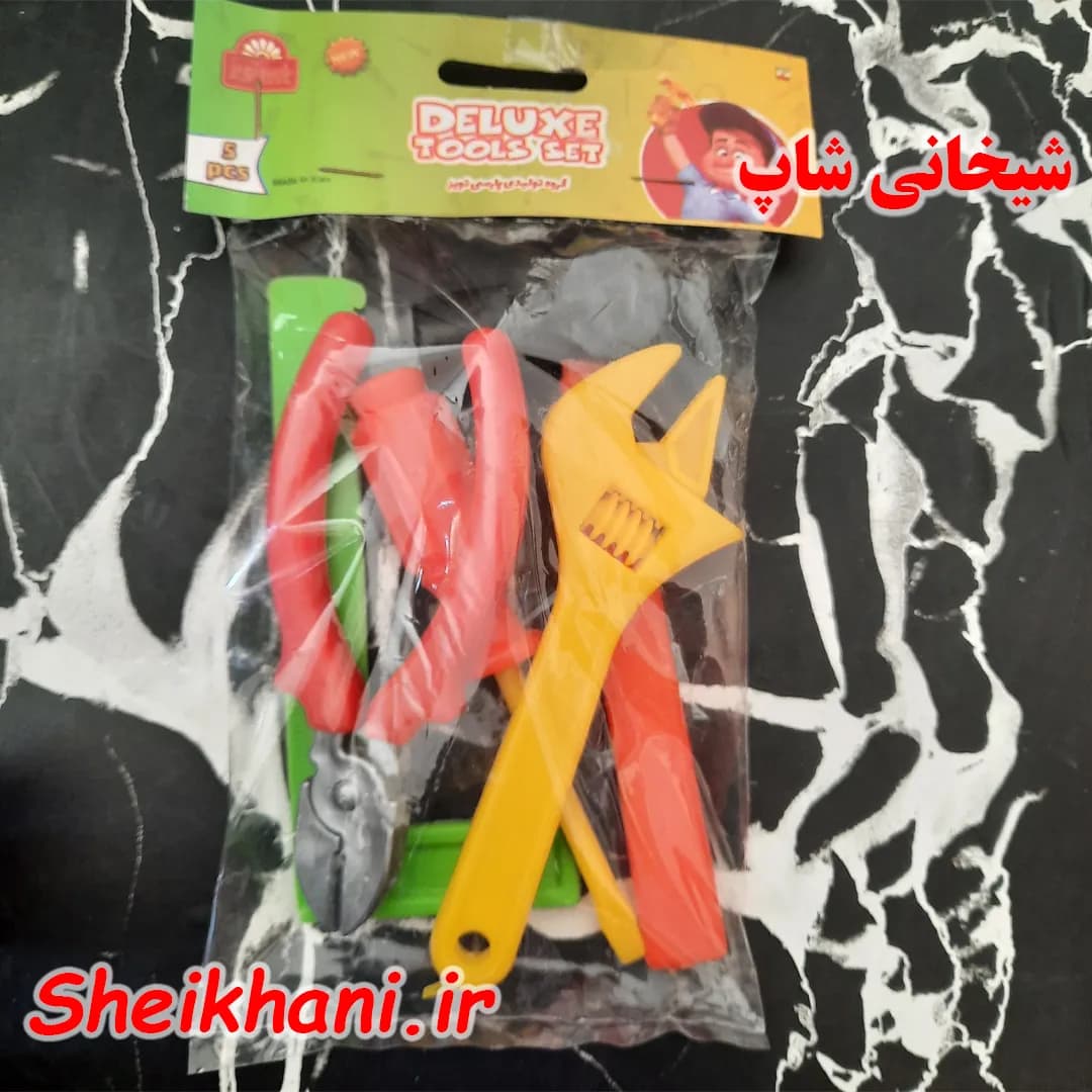 ابزار نجاری روکارتی 5 عددی دیلوکس تولس سیت