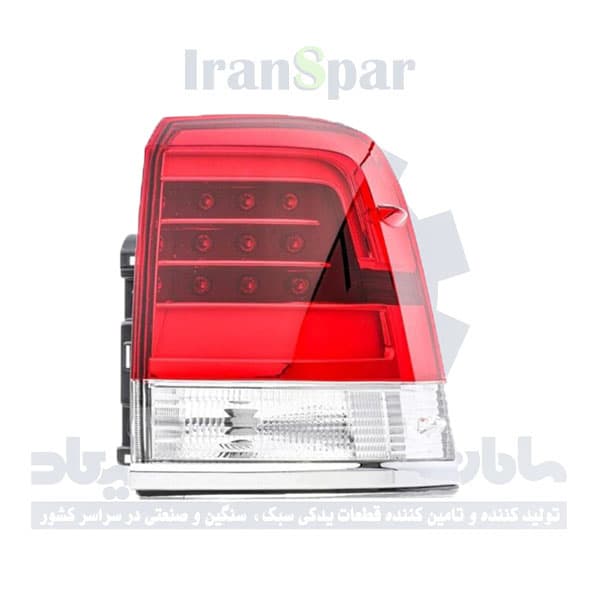 خطر عقب لندکروز2009 روی گلگير چپ