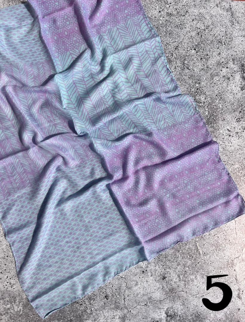 شال نخی بهاره طیف یاسی ۵۵۱ — تصویر ۷