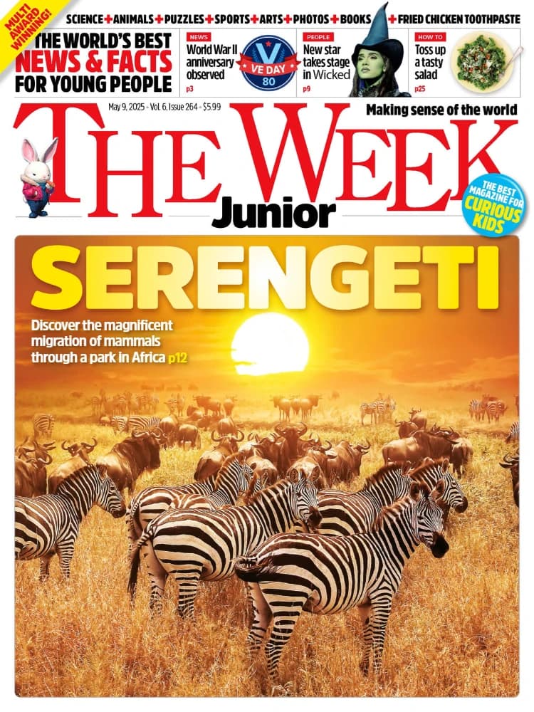 کتاب The Week Junior USA 05.9.2025 (هفتهنامه جونیور نسخه آمریکا 9 مه 2025) نسخه انگلیسی PDF | نامشخص