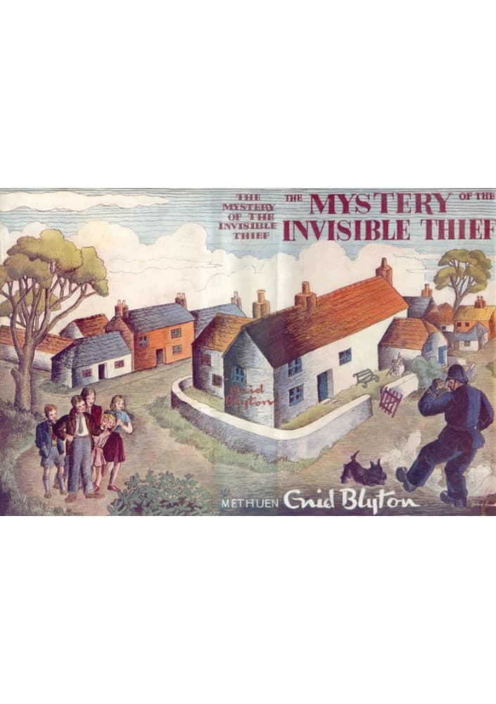 کتاب The Mystery of the Invisible Thief (راز دزد نامرئی، شماره ۸) نسخه انگلیسی PDF | انید بلایتون (Enid Blyton)