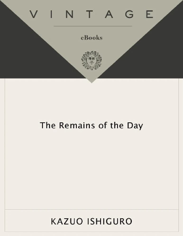 کتاب بقایای روز (The Remains of the Day) اثر کازوئو ایشیگورو نسخه PDF انگلیسی