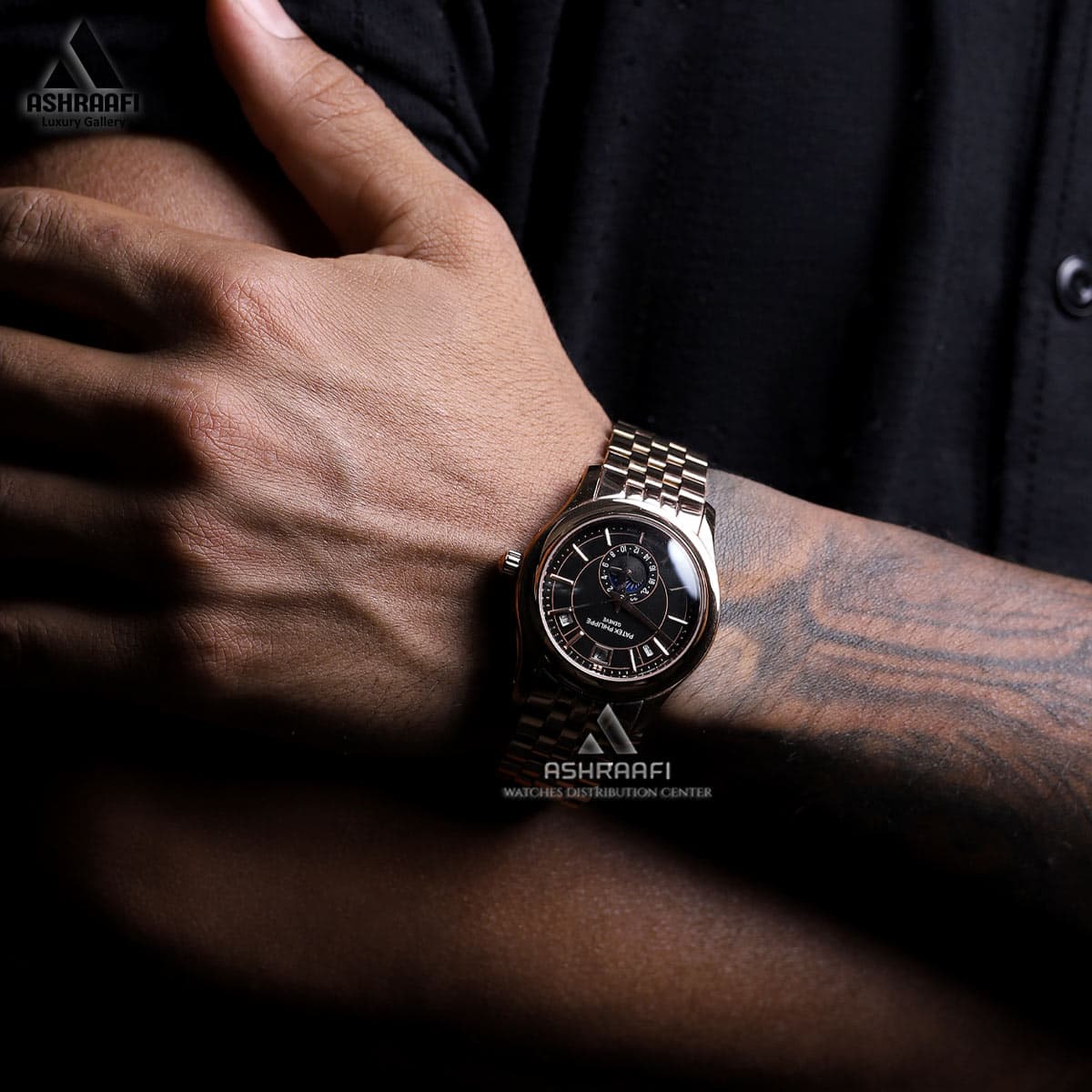 ساعت پتک فیلیپ دست دوم Patek Philippe Annual Calendar RGK-ST — تصویر ۶