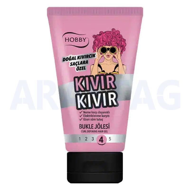 ژل مخصوص موی فر هوبی Hobby مدل Kivir Kivir شماره 4 حجم 150 میلی