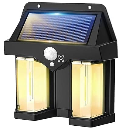 چراغ خورشیدی دیواری دوقلو مدل bk618-2