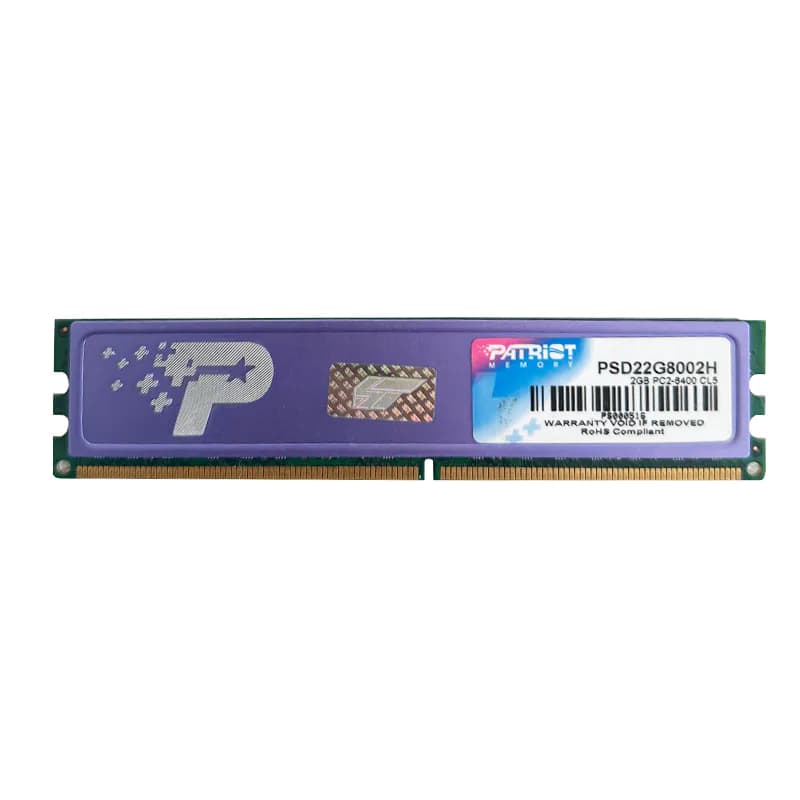 رم پاترویت PATRIOT 2GB DDR2 800MHz Heatsink استوک — تصویر ۶