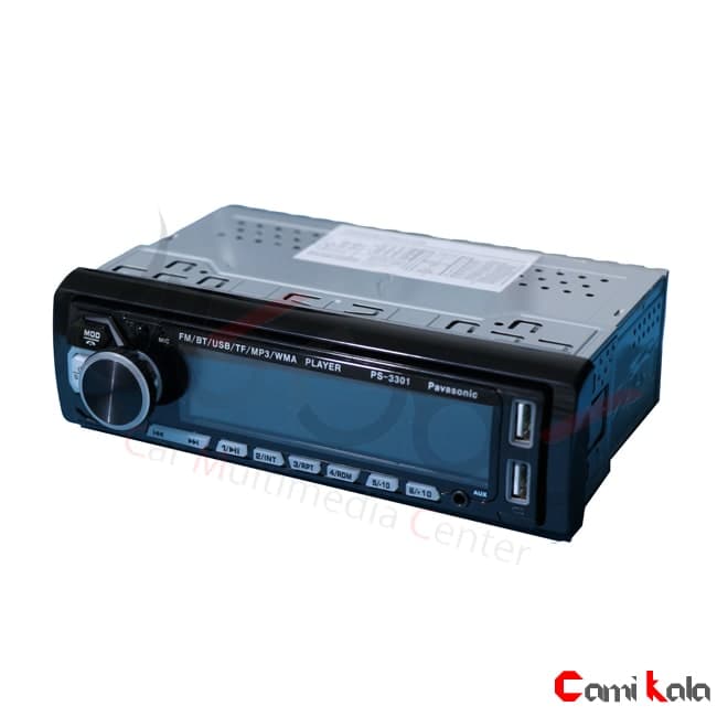 رادیو پخش بلوتوث دار دوفلاش پاواسونیک مدل PS-3301 — تصویر ۲