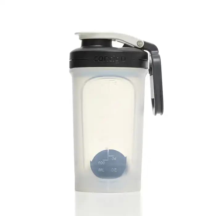 شیکر بدنسازی کانتیگو مدل Shake & Go 2.0 حجم 590ml ضد نشت