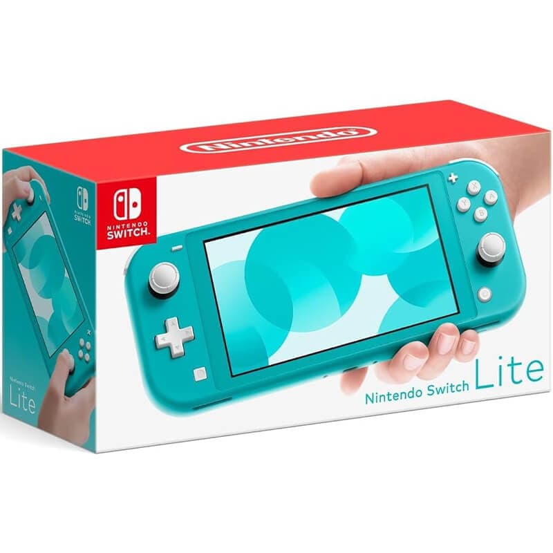 کنسول بازی Nintendo Switch Lite – آبی فیروزهای — تصویر ۴