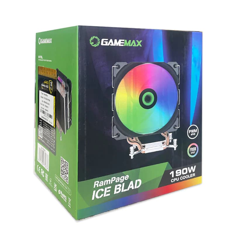 خنک کننده Gamemax RamPage ICE Blade ARGB استوک — تصویر ۹