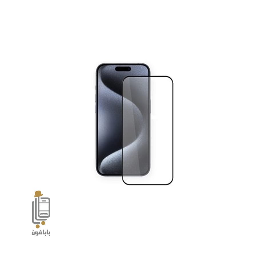 محافظ صفحه نمایش فول چسب iPhone 15 Pro — تصویر ۲