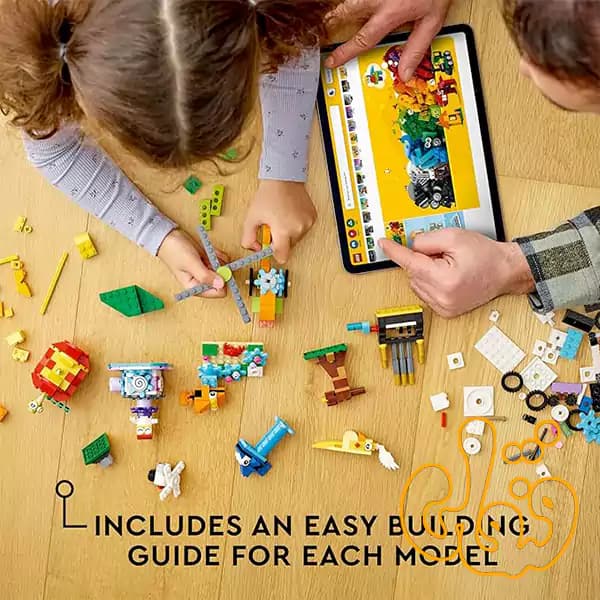 ساختنی لگو کلاسیک آجر و قطعات متنوع LEGO Classic Bricks and Functions 11019 — تصویر ۳