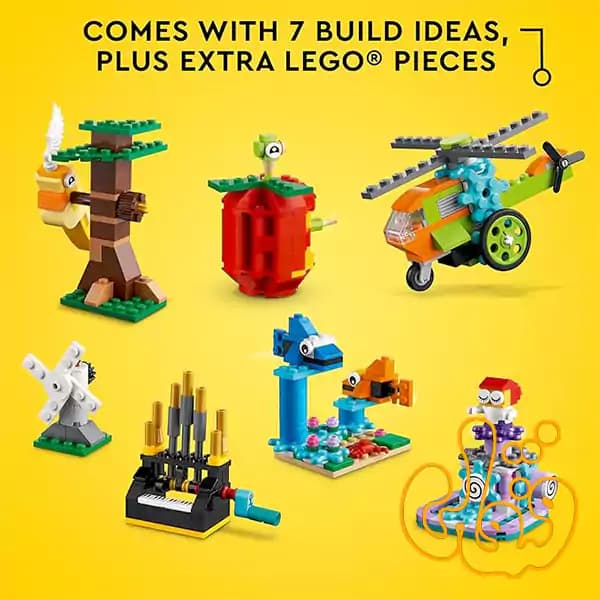 ساختنی لگو کلاسیک آجر و قطعات متنوع LEGO Classic Bricks and Functions 11019 — تصویر ۲