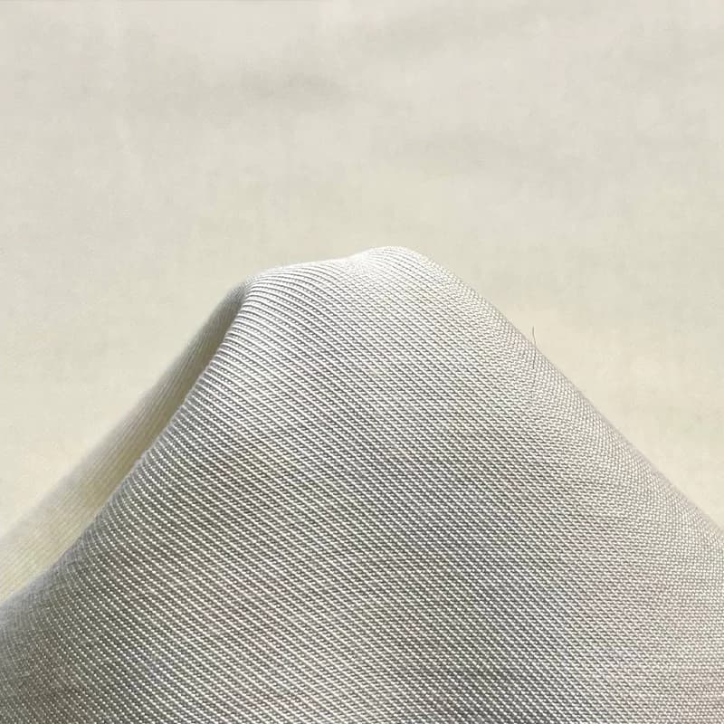 پارچه کتان سیلک ابریشم (کوپرا) زرد کره ای — تصویر ۳