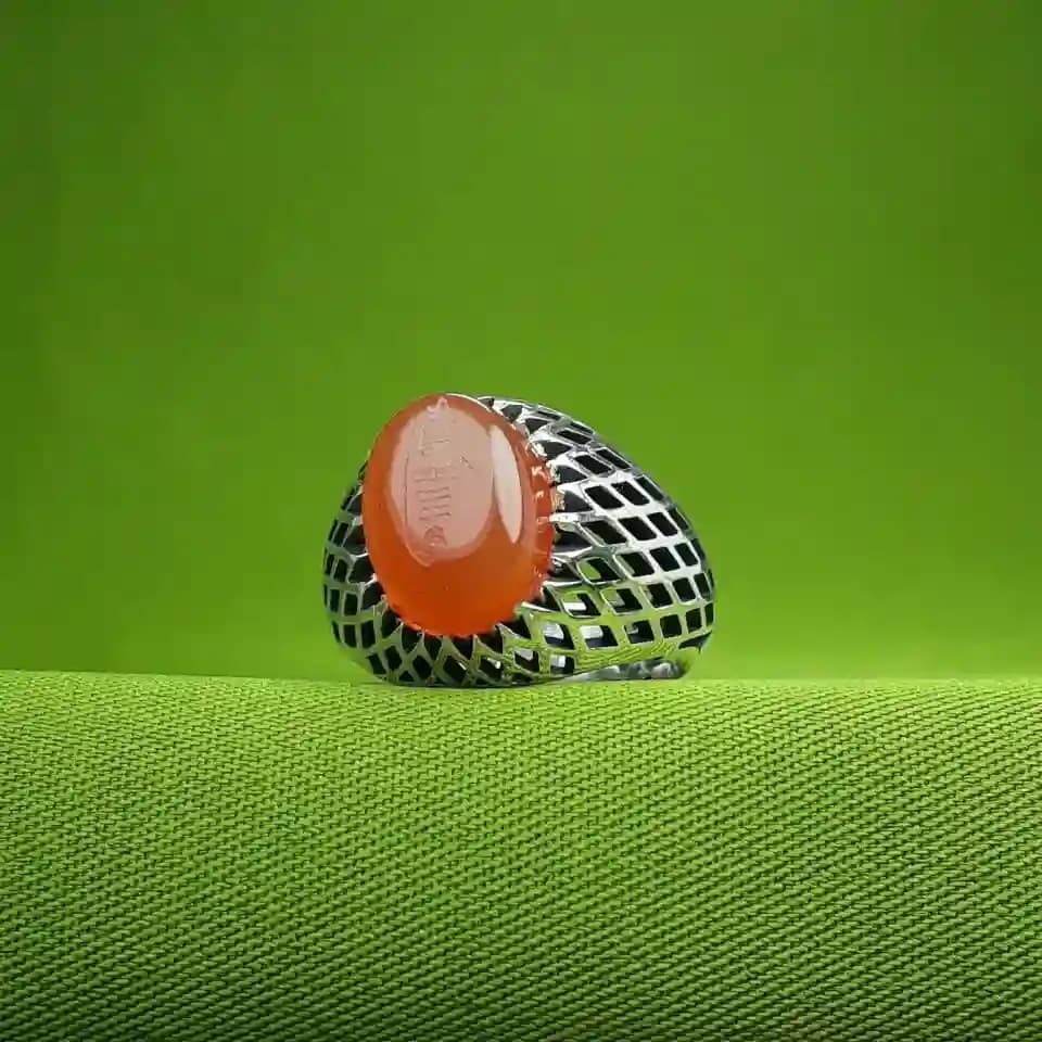 انگشتر شرف الشمس مردانه 02 کد 159