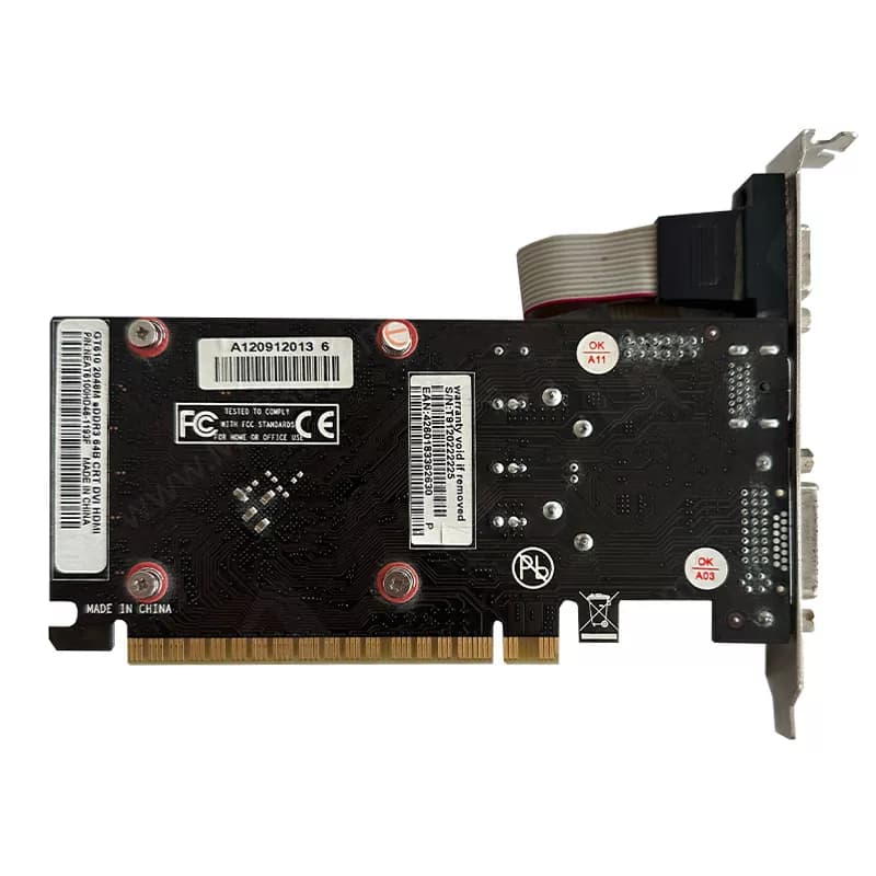 کارت گرافیک گینوارد Gainward GT 610 2G DDR3 استوک — تصویر ۸