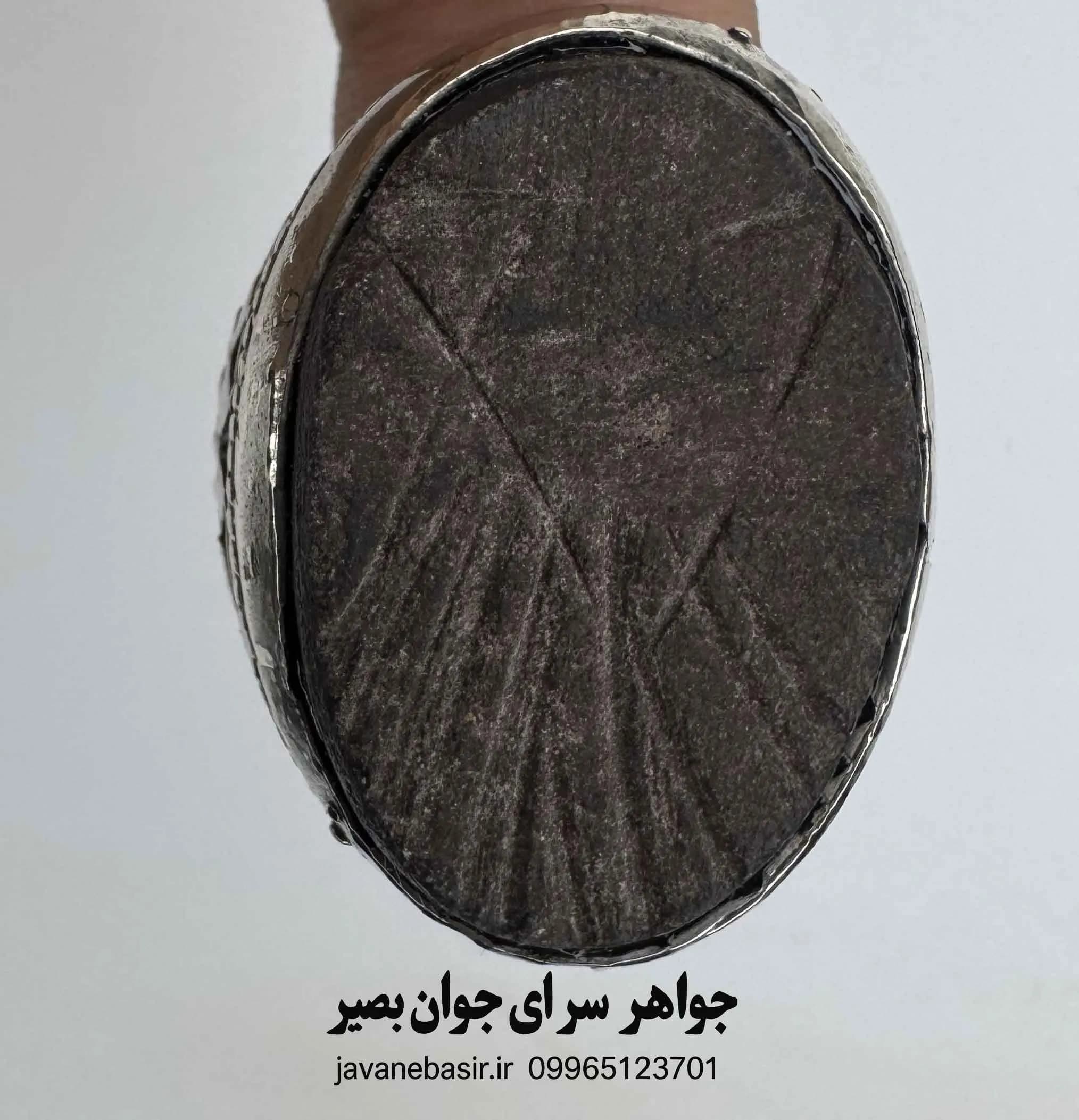 انگشتر هبهاب آفریقایی جامد | سنگ محبت و قدرت با رکاب مستحکم