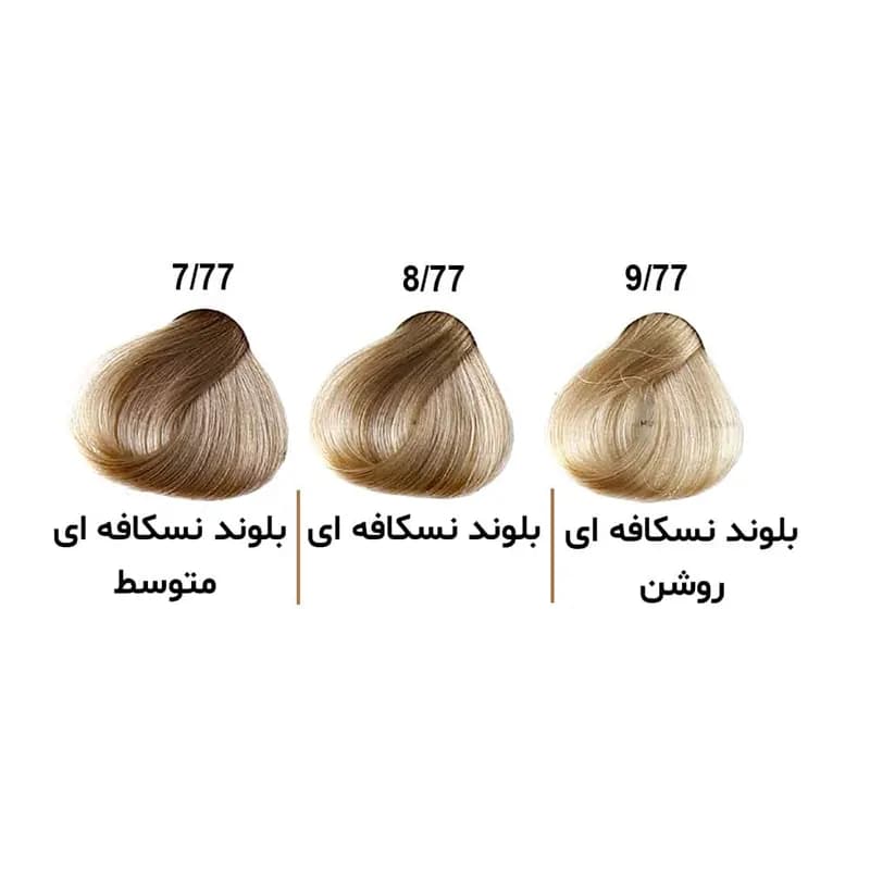 رنگ مو الوکسین Eloxin – سری نسکافه ای حجم ۱۲۰ میل — تصویر ۳