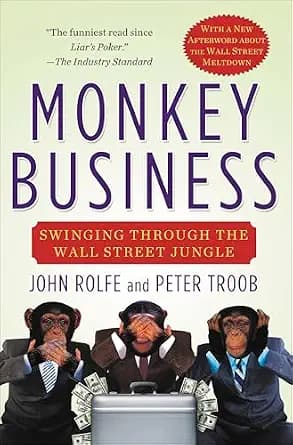 و دانلود نسخه کامل کتاب زبان اصلی Monkey Business: Swinging Through the Wall Street Jungle | دانلود کتاب خارجی