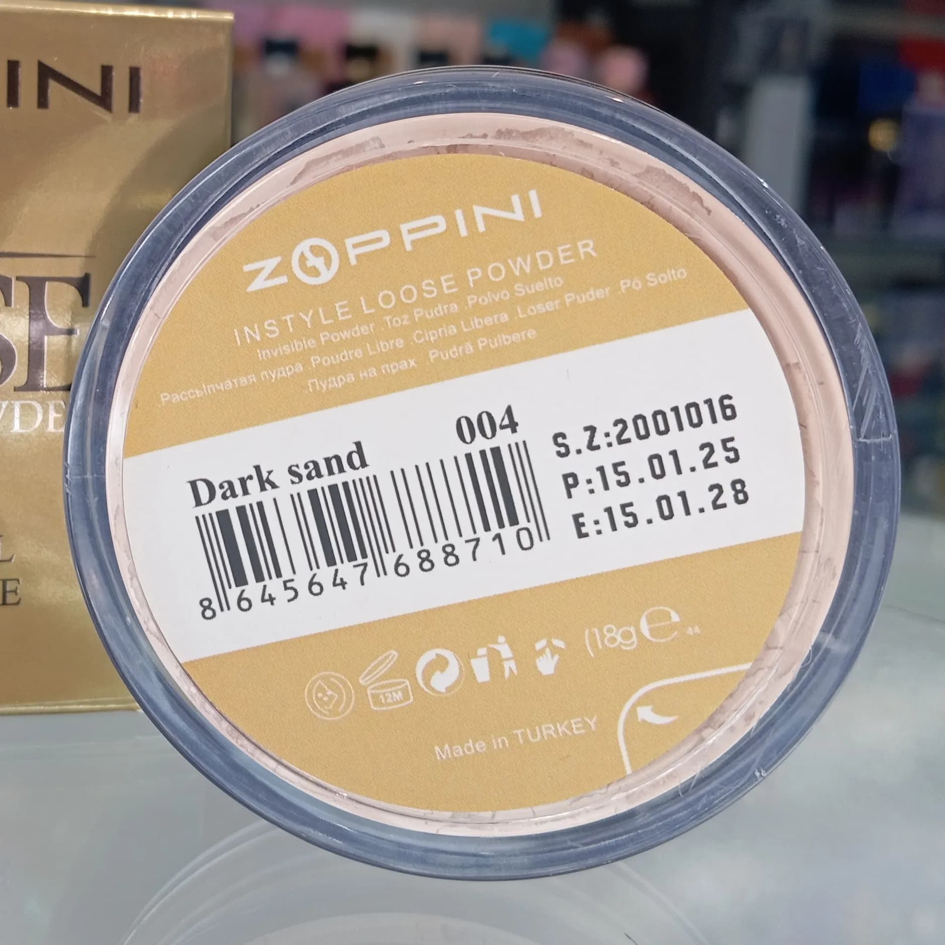 پودر فیکس زوپینی ZOPPINI Dark Sand 004 — تصویر ۲