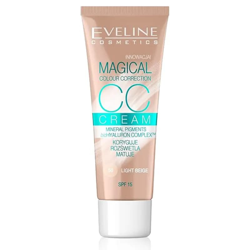 سی سی کرم اولاین Magical با SPF15 حجم 50 میل