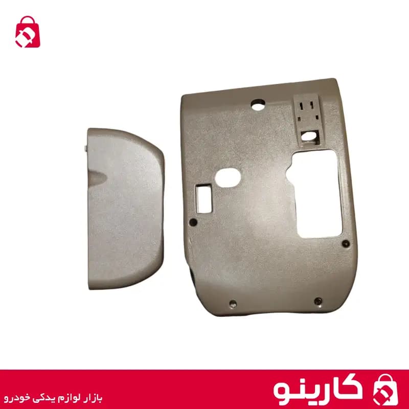 قاب دور فرمان پژو 405 کروز رنگ بژ قاب زیر و رو فرمان 405 — تصویر ۲