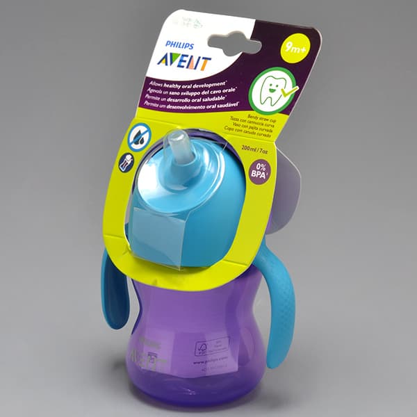 لیوان نیخمیده دسته دار ۲۰۰ میلیلیتر فیلیپس اونت PHILIPS AVENT مدل SCF796 — تصویر ۶