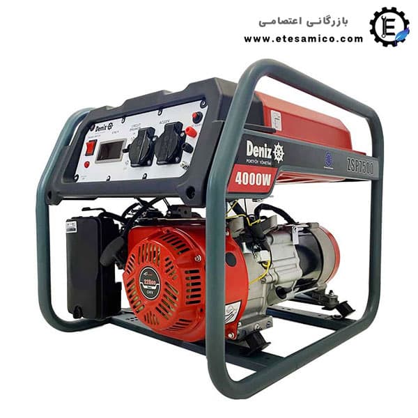 موتور برق دنیز 4 کیلووات بنزینی مدل ZSP7500 — تصویر ۳
