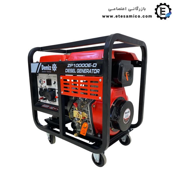 موتور برق دیزلی دنیز 7500 وات مدل ZP10000ED — تصویر ۵