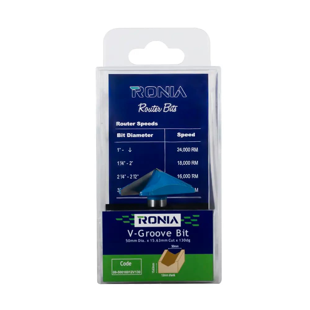 تیغ فرز حکاکی قطر 50 کارگیر 16 رونیا 09-50016012V130 — تصویر ۳
