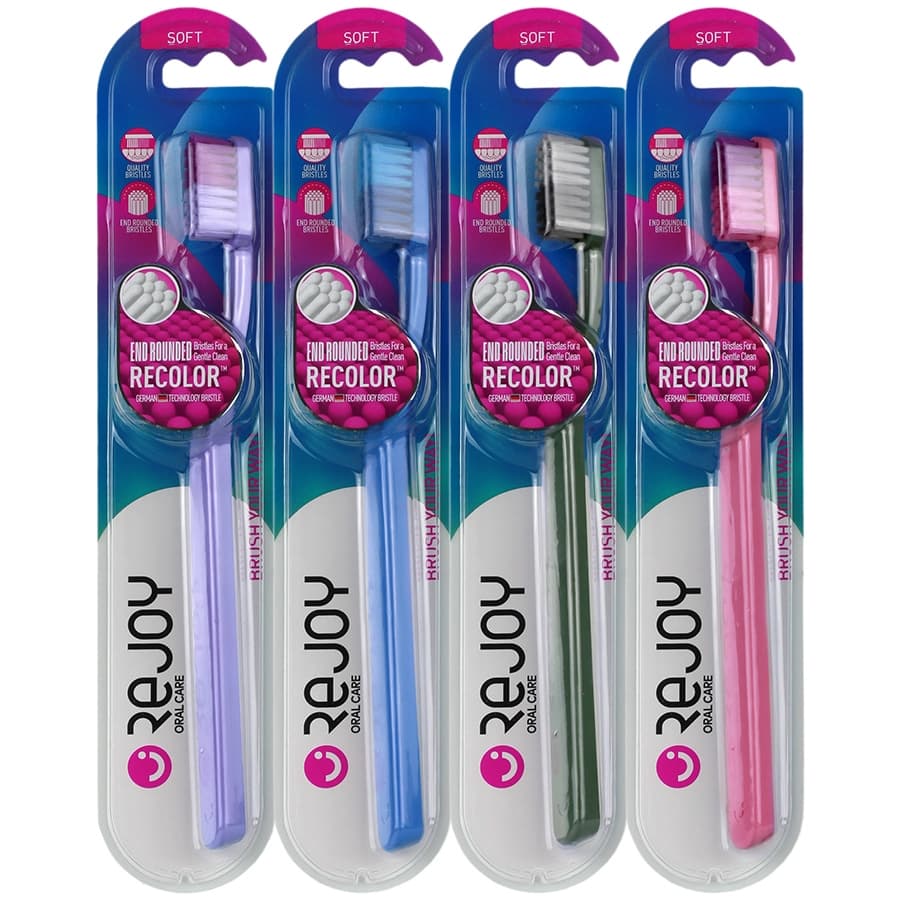 مسواک ریجوی Rejoy مدل Recolor با برس Soft – تکنولوژی برس آلمانی — تصویر ۲