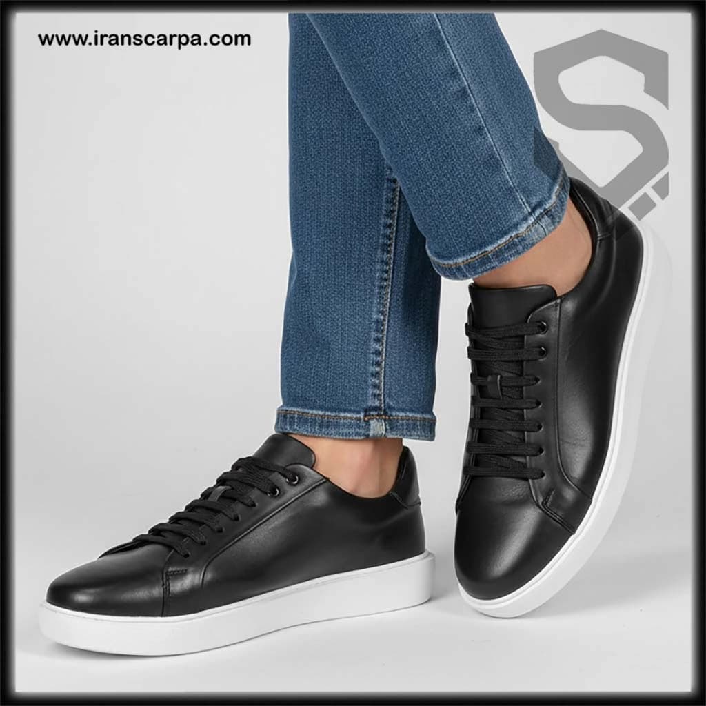 کفش ونس چرم مردانه مدل لومیسا