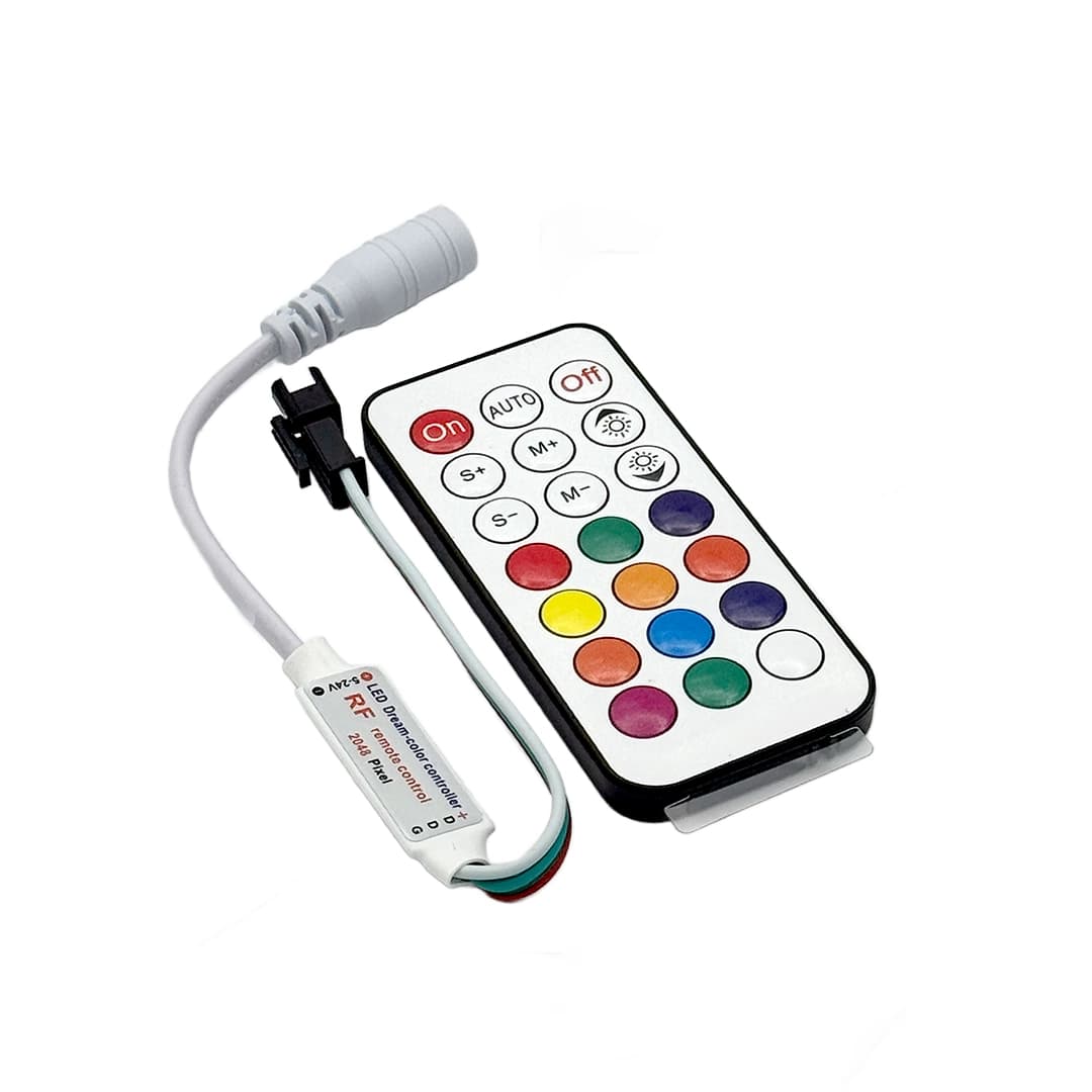 ریموت کنترل RF RGB ریسه LED با گیرنده