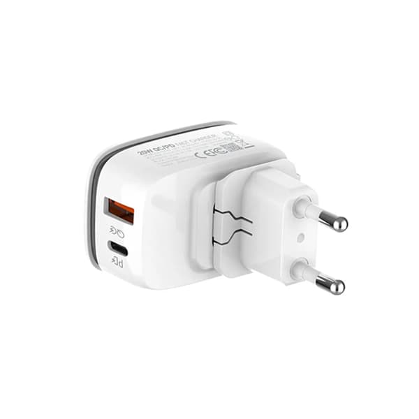 شارژر دیواری 20 وات کینگ استار مدل KW193CPD (همراه با کابل) — تصویر ۳