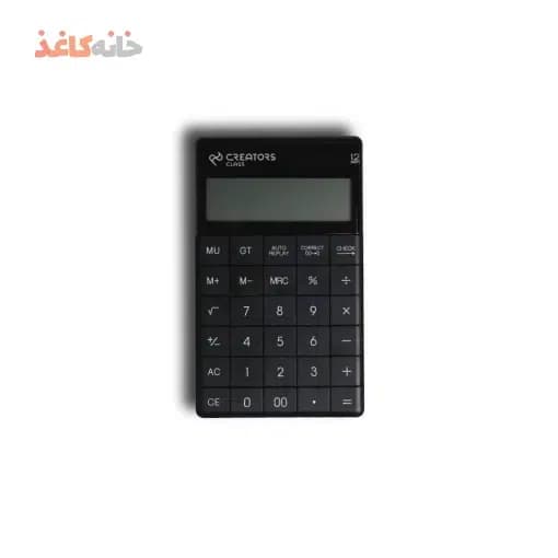 ماشین حساب 12رقم مشکی سی کلاس کد Q5c